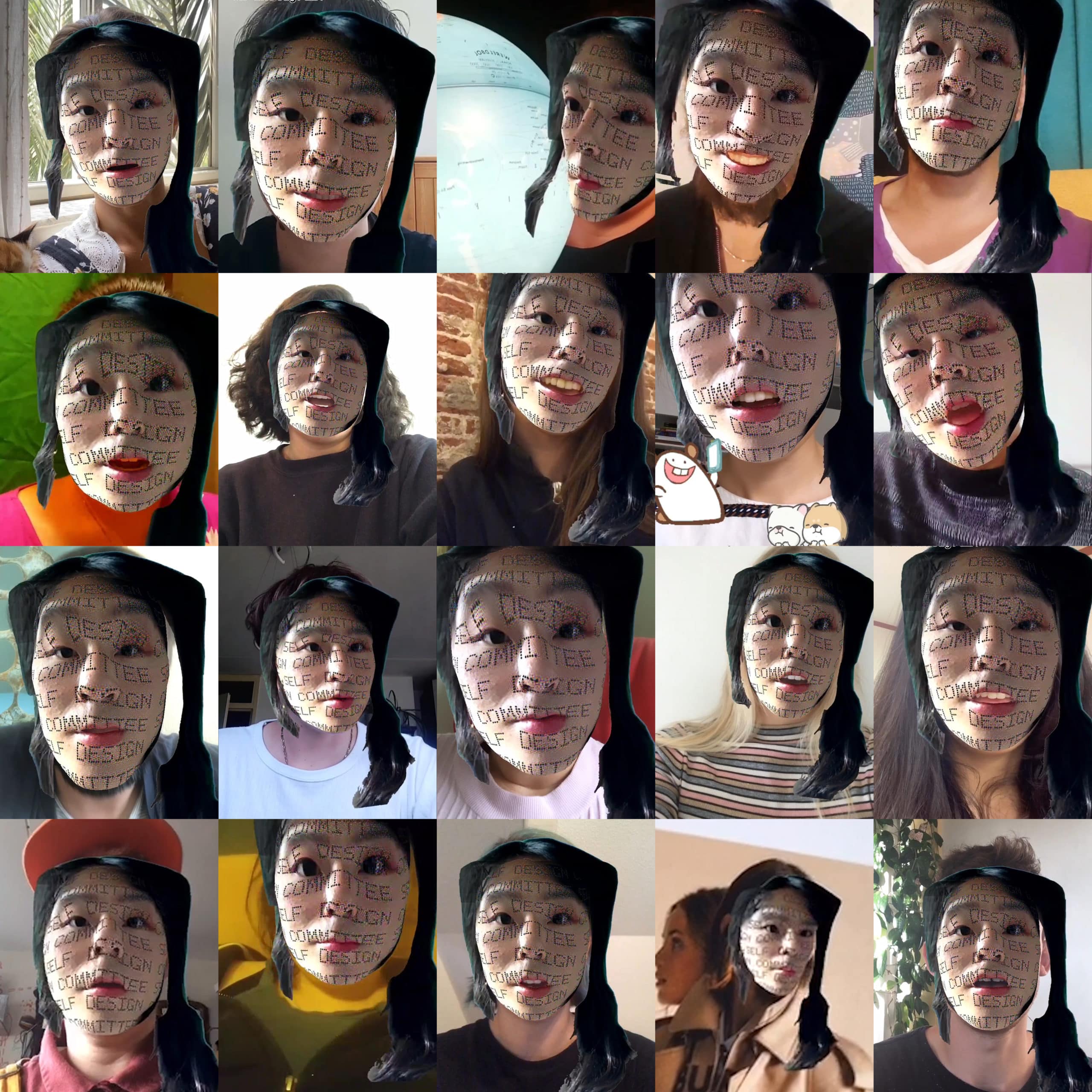 The Self Design Committee: How a face filter might or might not democratize self-design