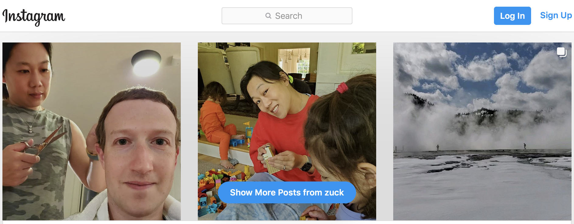 The Family Man as CEO: Mark Zuckerberg Instagram Analysis